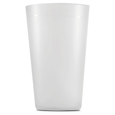 HA MARKET Lot de 50 Gobelets Durables et Réutilisables Transparents - Capacité 30cl - Plastique Polypropylène Rigide - Idéal pou