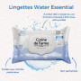 Corine de Farme - Lingettes Bébé Nettoyantes - Change Water Essential x70 - Produit de Toilette d'Origine Végétale - 99% d'Eau P