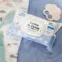 Corine de Farme - Lingettes Bébé Nettoyantes - Change Water Essential x70 - Produit de Toilette d'Origine Végétale - 99% d'Eau P