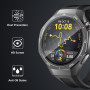 Yenwen Verre Trempé pour Huawei Watch GT 5 Pro (46MM) Protection Écran, 4 Pièces Films Anti-Bulles HD Protection Ecran pour Huaw