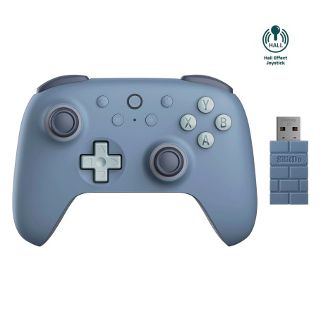 8BitDo Ultimate 2C Manette Sans Fil pour PC Windows et Android, Taux de Sondage de 1000Hz, Joysticks à Effet Hall et Déclencheur