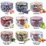 Bougie 9 Pièces - Aottom Bougie Parfumées Ensemble Idées de Cadeau Anniversaire Femme Candle Jarre à la Cire de Soja Naturelle C
