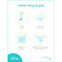 Simple Joys by Carter's 3-Pack Sleep and Play Dormeuses pour bébés et Tout-Petits Mixte bébé (Lot de 3)
