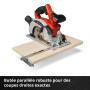 Einhell Scie circulaire Ø165mm sans fil TE-CS 18/165-1 Li Solo Power X-Change (18V, Lame Ø165x20mm, Réglage sans outil de la ...