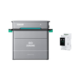 Zendure Solarflow Hyper 2000 avec AB2000X 1920Wh, ZD3CT, Centrale Électrique de Balcon avec Entrée Solaire 1800W, Charge AC Bidi