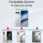 Ibywind 2 Pièces Verre Trempé pour OnePlus Nord 4 5G 6,74",9H Dureté Protection écran,avec 1 Pièce Protection Caméra,1 Pièce Fil