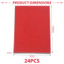 24Pcs Éponge de Ponçage Grain 180 à 3000 éponges Abrasives à Grains Variés Cale a Poncer Kit Papier Abrasif Sec et Humide pour M