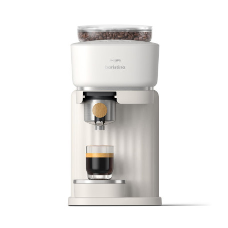 Philips Baristina Machine à expresso - Un véritable expresso, en toute simplicité - Compacte - 16 bars de pression - Broyeur int