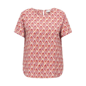 Only Carmakoma Carvica S/S Top WVN Noos Carvica S/S Haut WVN Noos Femme (Lot de 1)