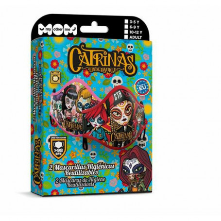 Masque hygiénique My Other Me Catrinas Premium 10-12 Ans 32,99 €