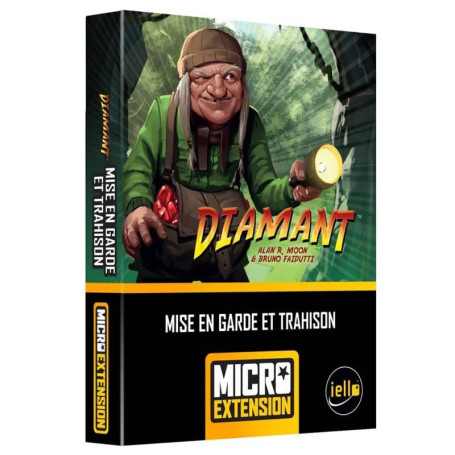 Jeu de société Diamant : Mise en Garde et Trahison - Extension IELLO