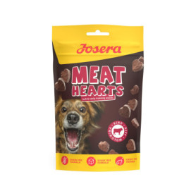 Josera Meat Hearts Bœuf - Snack d'Entraînement Savoureux pour Chiens