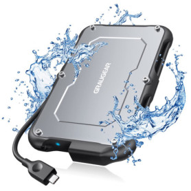 Boîtier Externe GRAUGEAR pour SSD/HDD 2,5" USB-C 3.2 Gen 2