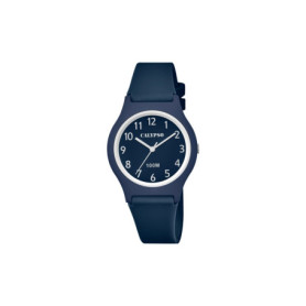 Montre Enfant Calypso K5798/4 Bleu Coloré et Résistante à l'Eau