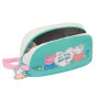 Porte-petit-déjeuner thermique Peppa Pig Pretty Flowers - Menthe et Jaune Pastel