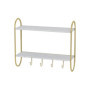 Porte-Manteau Mural Glam en Métal et MDF - DKD Home Decor