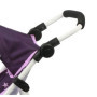 Poussette de Poupée Lola - Jogging Stars Violet - Bayer Chic 2000
