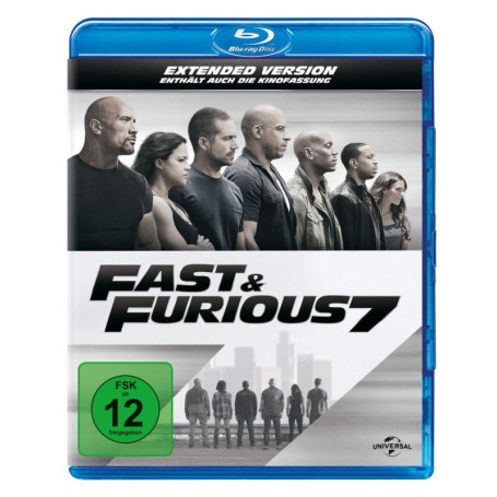 Fast & Furious 7 - Version Élargie en Blu-Ray 18,50 €