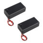 HALJIA Lot de 2 Boîtiers de Support pour Batteries 9V avec Interrupteur 11,12 €