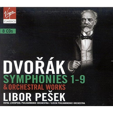 Coffret Dvorak : Intégrale des Symphonies 1 à 9 en CD 77,31 €