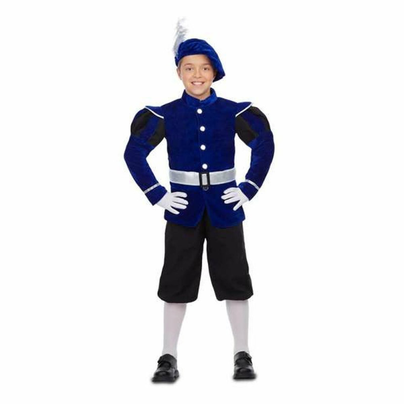 Image secondaire de Déguisement pour Enfants My Other Me Bleu Chapeau Veste Pantalons