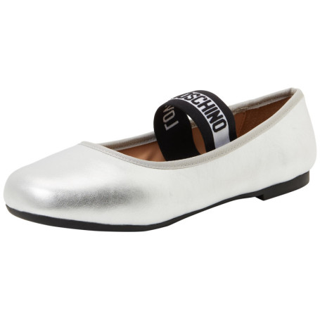 Ballerines Argentées Love Moschino pour Femme 132,76 €