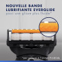 Gillette Rasoir Pour Hommes Proglide, 10 Recharges A 5 Lames, AUTHENTIQUES, Avec Bande Lubrifiante Avant Et Après Pour Un Rasage