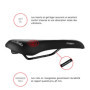 Selle Vélo Homme Selle Italia Man Gel Advan - Confort Ergonomique et Rembourrée en Gel