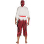 Costume de Pirate Authentique pour Homme - Taille M/L avec Bandana et Gilet