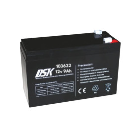 Batterie AGM DSK 12V 9Ah - Haute Décharge pour UPS et Sécurité