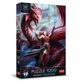 Puzzle Fantasy Mage Ecarlate - 1000 pièces par Anne Stokes