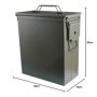 Boîte de Rangement Mil-Tec Olive pour Outils et Accessoires