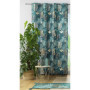 Rideau à Œillets Émeraude 140 x 260 cm - Polyester Imprimé
