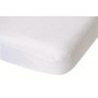 Protège-Matelas Domiva en Viscose Respirante - 40x90 cm Cajou et Blanc