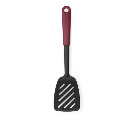 Spatule en Nylon Brabantia TASTY+ - Résistante à la Chaleur et Compatible Lave-Vaisselle - Aubergine Red
