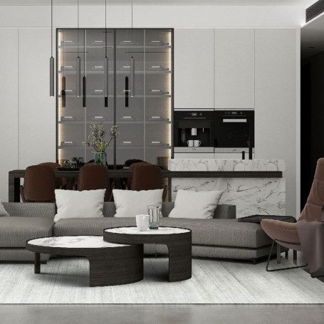 Tapis Kavir en Laine Douce - Moderne et Élégant, Ivoire 160x230cm