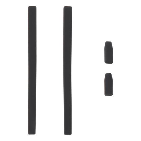 Lot de 2 Embouts en Silicone Noir pour Lunettes LT Easiyl