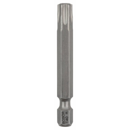 Embout de Vissage Extra-Dur Bosch T40 pour Vis Torx - 49mm