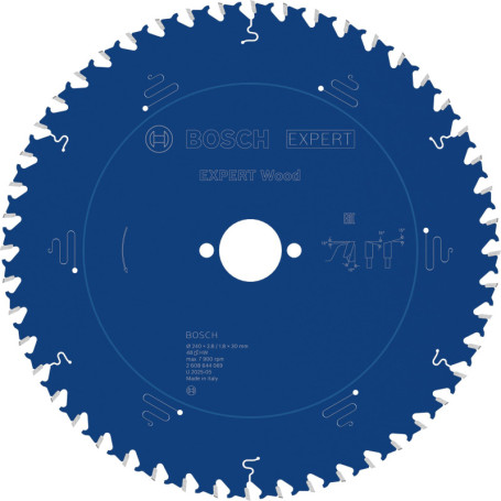 Lame de Scie Circulaire Bosch Expert Wood 240 mm - Coupe Précise et Durable