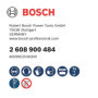 Scie Trépan Bosch Expert Construction Material Ø 121 mm pour Bois et Matériaux Durs