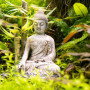 Statue Zen Nobby avec Bambou pour Aquarium