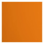 Papier Cartonné Orange Lisse Florence - 30,5 x 30,5 cm - 20 Feuilles