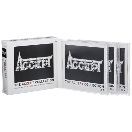 Compilation Rock Accept - Collection de 3 CD
