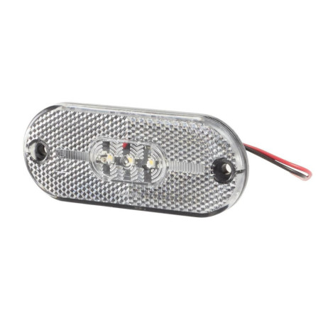 Feu de Position LED Avant Hella Valuefit - Étanche - 12V - Jaune