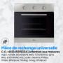 Grille de Four Universelle en Acier Inoxydable - Compatible Whirlpool et Autres