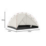 Tente de Plage Grand Canyon Tonto - Protection UV et Imperméable - 3 Personnes