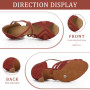 Syrads Chaussures de Danse Femmes Latine Salsa Tango Valse Bachata Moderne Chaussures Danse De Salon avec des Strass 1050