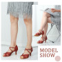 Syrads Chaussures de Danse Femmes Latine Salsa Tango Valse Bachata Moderne Chaussures Danse De Salon avec des Strass 1050