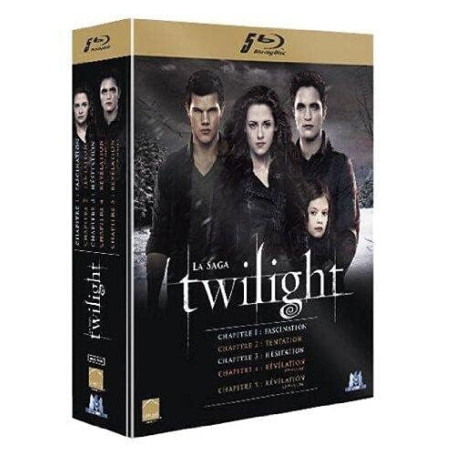 Twilight : La Saga Complète en 5 Blu-Ray