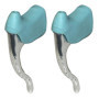 Levier de Frein Aluminium avec Repose Main Vert Céleste Bianchi